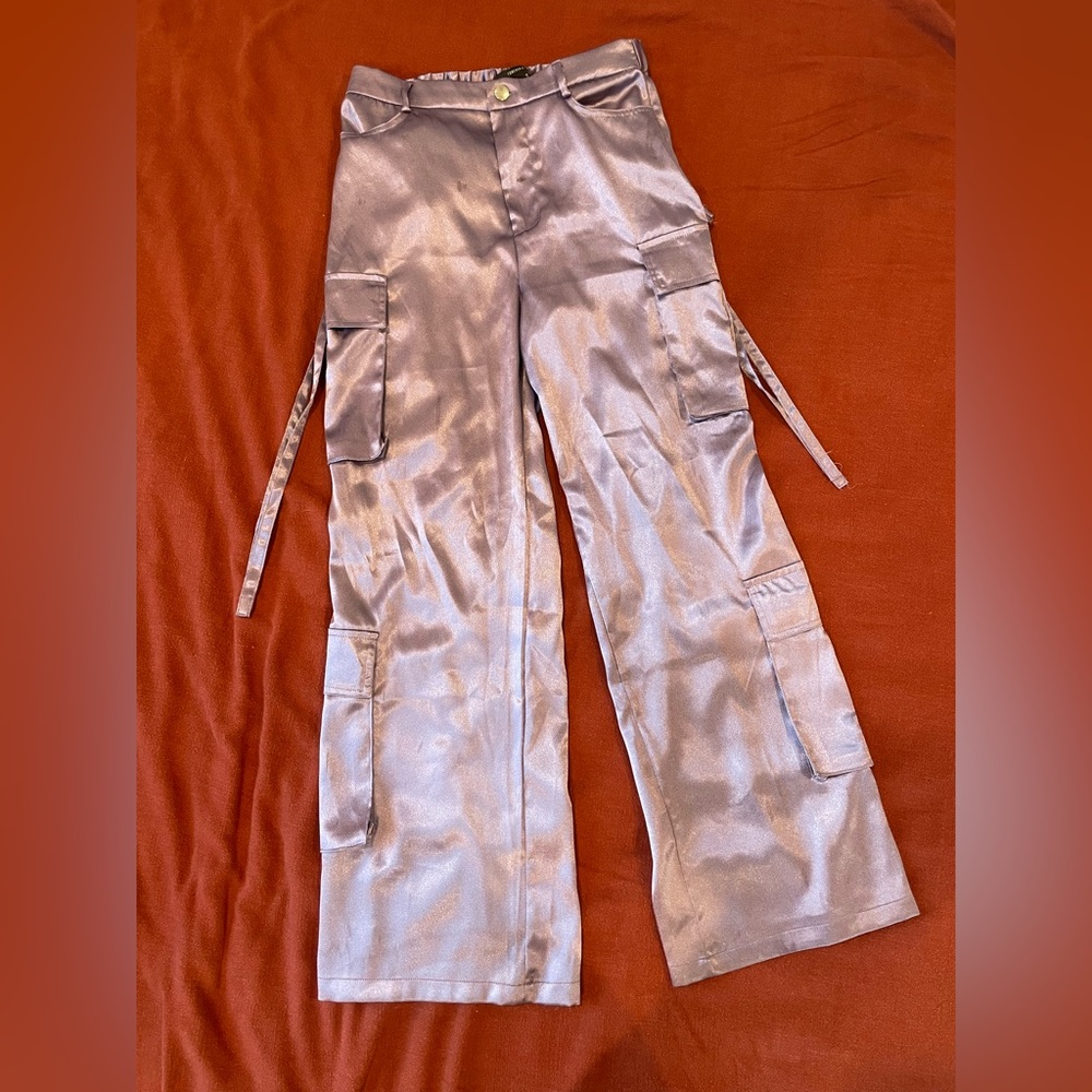 Forever 21 Purple Wide Leg Pants